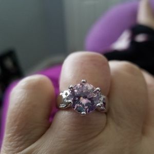 925 STERLING SILVER NATURAL PINK  SAPPHIRE GEMSTON